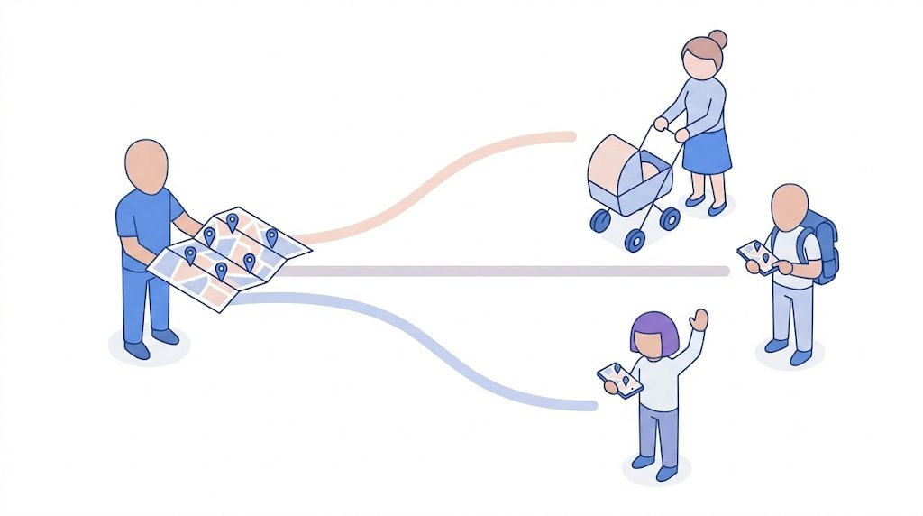 作った地図を共有する